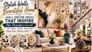 Modern wall decor ideas for a beautiful home