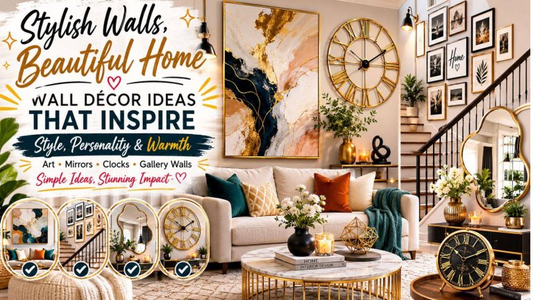 Modern wall decor ideas for a beautiful home