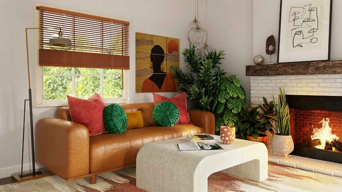 Furniture on a budget near me styled in a cozy, affordable living room